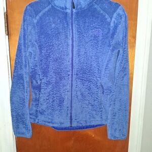 The North Face Women's Vibrant Blue Teddy Jacket
